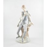 Large Lladro model, 'Hamlet', impressed No.10, height 42cm.