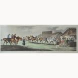 Sutherland, After Henry Alken, Four reproduction colour prints, Newmarket, Epsom,