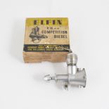 ELFIN 1.8cc radial mount F/F diesel boxed.