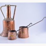 Large collection of brass copper and metalware.