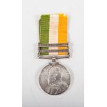 A family group of medals; Queens South Africa with Cape Colony bar to 848 BUGLER W.C SHAFTO D.L.I.