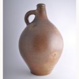 Rhenish Stoneware flagon, impressed decoration, 41cm.