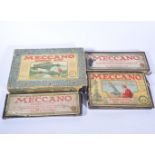 Meccano, collection of part sets, dating from the 1920s to 1960s.