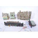 Model railway OO gauge accessories, spare parts, trackside building and scenery,