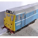 Class 31 Diesel "31402" 5" locomotive and pull seat, 140cm.