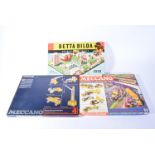 Meccano set no.4, Meccano vehicle set, Airfix Bilda set no.3, (3).