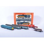 Hornby OO gauge railways, High Speed train pack with other wagons and accessories.