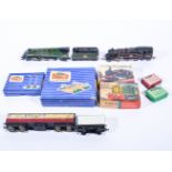 Hornby Dublo OO gauge railways, including two engines, track, accessories etc.