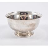 Gorham silver plated bowl, 13cm.