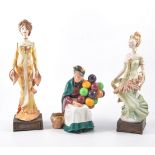 Four Albany fine china figures modelled by Ruth van Ruyckevelt,