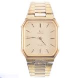 Omega - A Gentleman's De Ville Quartz wrist watch circa 1985,
