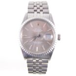 Rolex - A Gentleman's Oyster Perpetual Datejust,