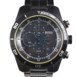 Hugo Boss - A Gentleman's quartz wrist watch with stop watch function,