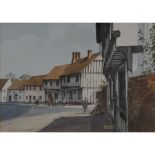 Stanley Orchart, Lavenham, watercolour, signed,