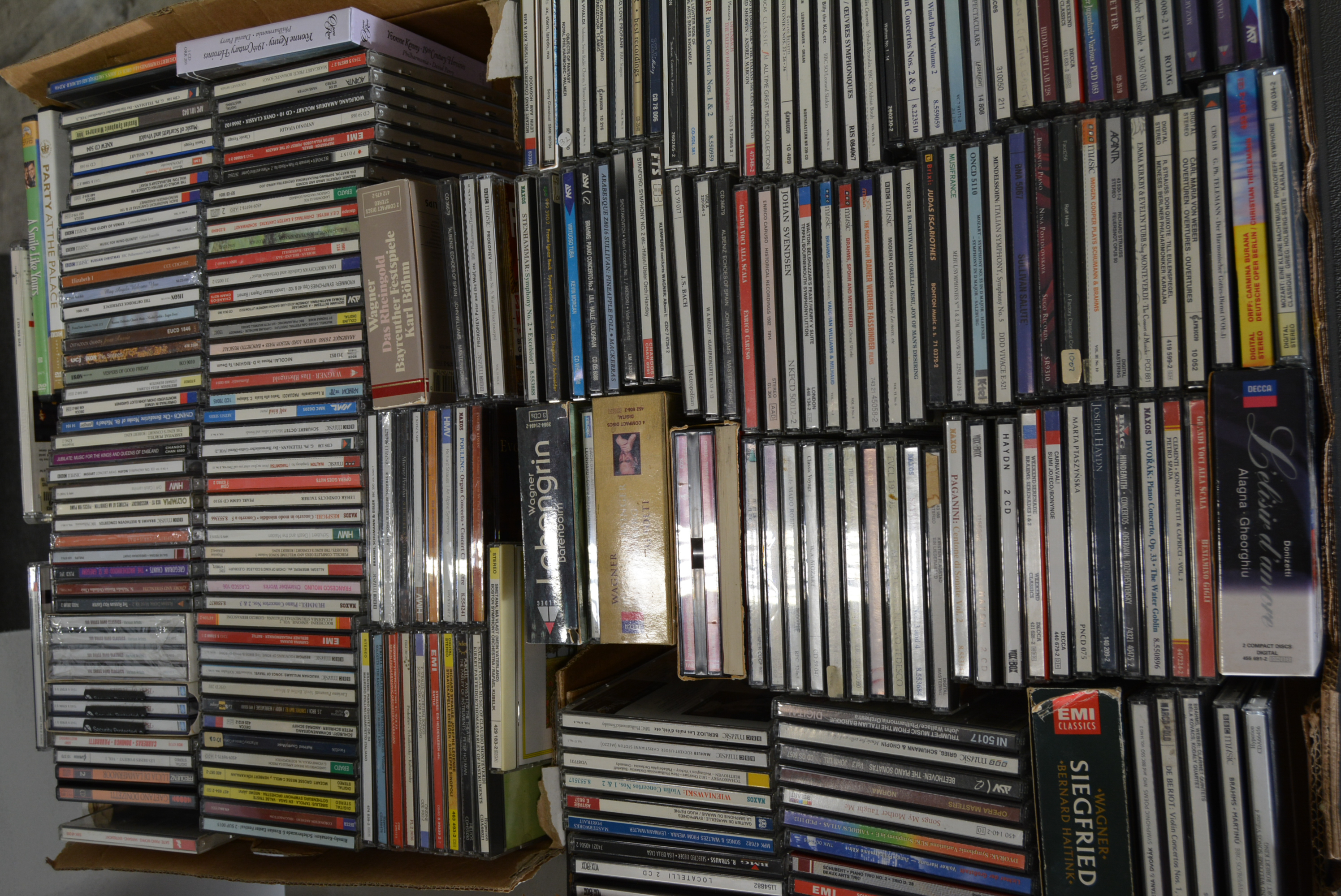 Two boxes of Classical music CD's, including boxed sets, a large quantity. - Image 2 of 2