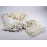 Linen and lace, including gloves,