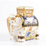 Royal Crown Derby, limited edition 272/450, Raj - Father Elephant paperweight,