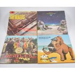 Collection of Vinyl records, including the Beatles - Sergeant Peppers, Please Please Me,