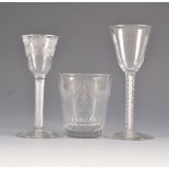Small collection of Victorian glass etc.