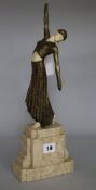 A 1920's figure, dancing lady
