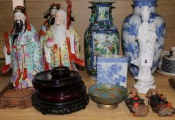 A group of assorted Chinese ceramics