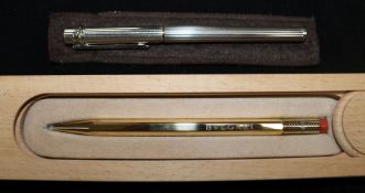 A Cartier pen & Bvlgari pen