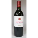 Six bottles of Fontagnac red Bordeaux wine
