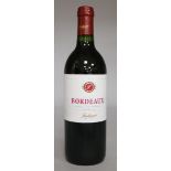 Six bottles of Fontagnac red Bordeaux wine