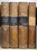 Wright, George Newenham - Life and Campaigns of Arthur, Duke of Wellington, 4 vols, 8vo, quarter