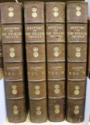 Green, John Richard - History of the English People, 4 vols, 8vo, half calf, London 1892-94