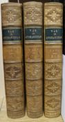 Kaye, John William, Sir - History of the War in Afghanistan, 2nd edition, 3 vols, 8vo, calf,