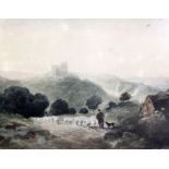 Peter de Wint (1784-1849)watercolourConisbrough Castle, YorkshireSpink and Son label verso9.25 x