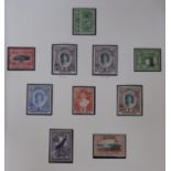 A mainly mint collection of British Empire stamps in nine Plymouth albums including Aden 1937 Dhow