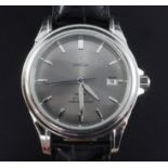 A gentleman's 2006 stainless steel Omega De Ville Automatic Chronometer, with co-axial escapement,