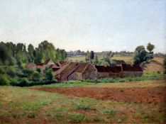 § Jean Eugène Julien Massé (1856-1950)oil on canvasVue du Villagessigned18.5 x 24.5in.