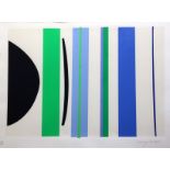 § Terry Frost (1951-2003)limited edition print'Blue and Green Verticals'signed in pencil, 58/15020 x