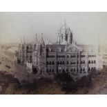 A late Victorian album of photographic views of India, containing twenty eight named topographical