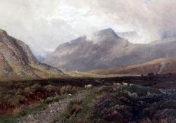 Henry Sutton Palmer (1854-1933)watercolourOgwen Valley, North Walessigned and dated 187913.5 x 20.
