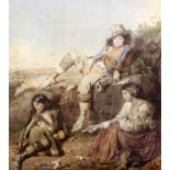 Elizabeth Murray (1815-1882)watercolour'The Victor'27.5 x 24.5in.