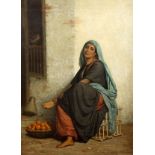 Louis Emile Pinel de Grandchamp (1831-1894)oil on canvasLe Marchand d'oranges,signed34 x 25in.