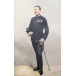 Sir Leslie Matthew Ward 'Spy' (1851-1922)gouache on cardFull-length portrait of a gentleman in