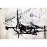 § John Tunnard (1900-1971)black ink on paperStylised bird formunsigned22 x 15in.The following six