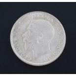 A George V florin 1925, GEF and lustrous, scarce in this grade