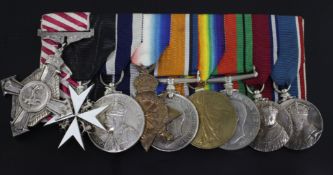 An Air Force Cross group of 9 medals to Sir Archibald Frederick Hordern C.B.E. comprising A.F.C (