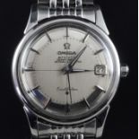 A gentleman's early 1960's stainless steel Omega Constellation Automatic Chronometer wrist watch
