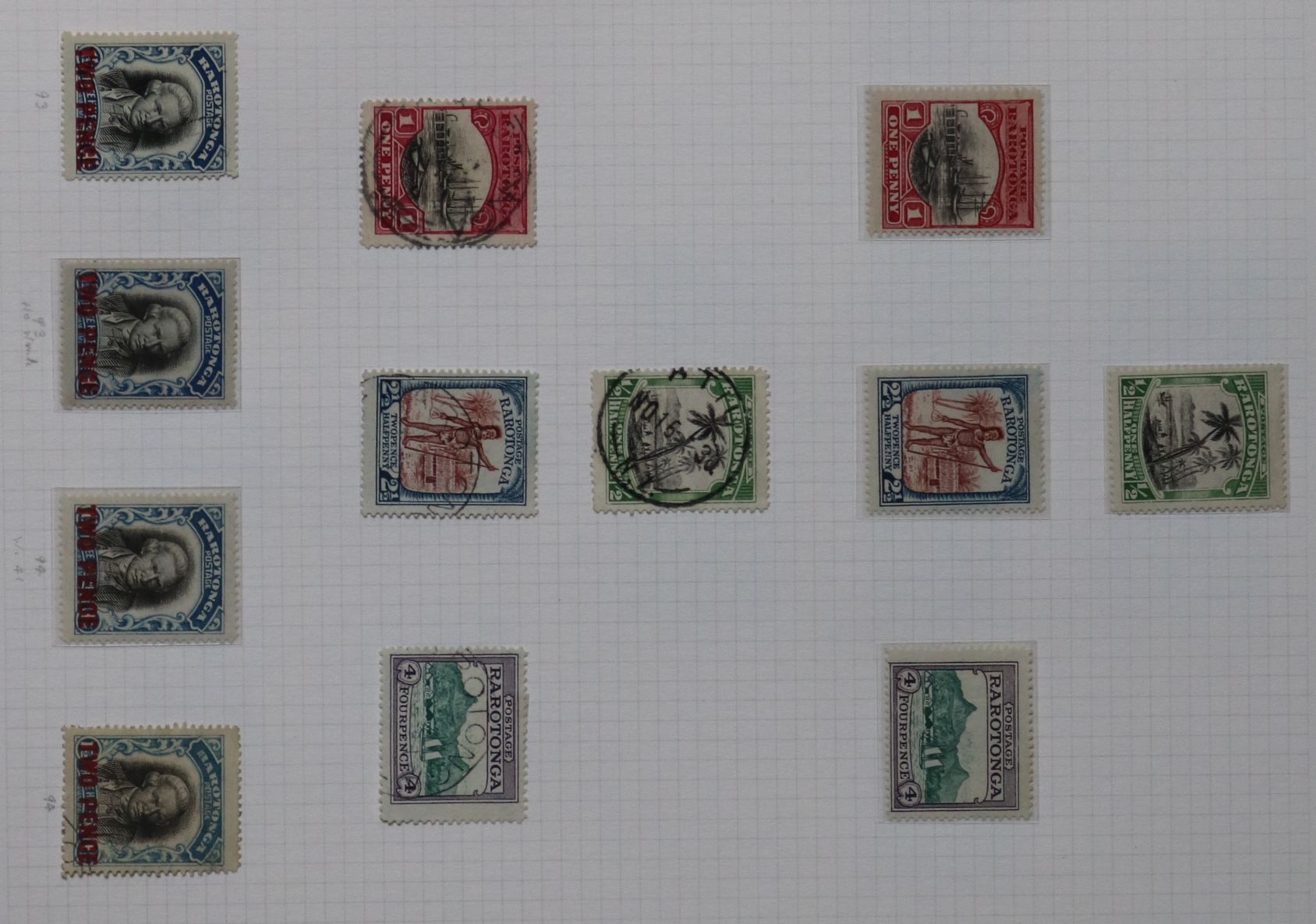 A collection of Cook Island stamps in two albums with Postal Fiscals mint, etc. - Image 2 of 2