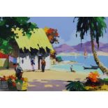 § Cecil Rochfort D'Oyly John (1906-1993)oil on canvasCaribbean coastal landscapesigned10 x 14in.