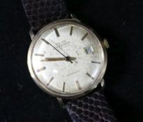 A gentleman's Swiss Emperor automatic wrist watch.