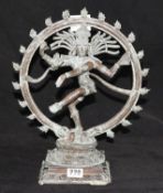An Indian bronze four arm dancer (small)