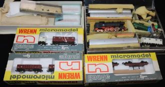 A collection of N gauge locomotives etc